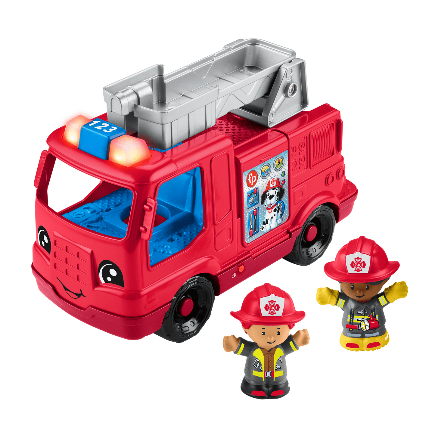 Fisher-Price  Little People  Camion de Pompiers, Musical, Multilingue
