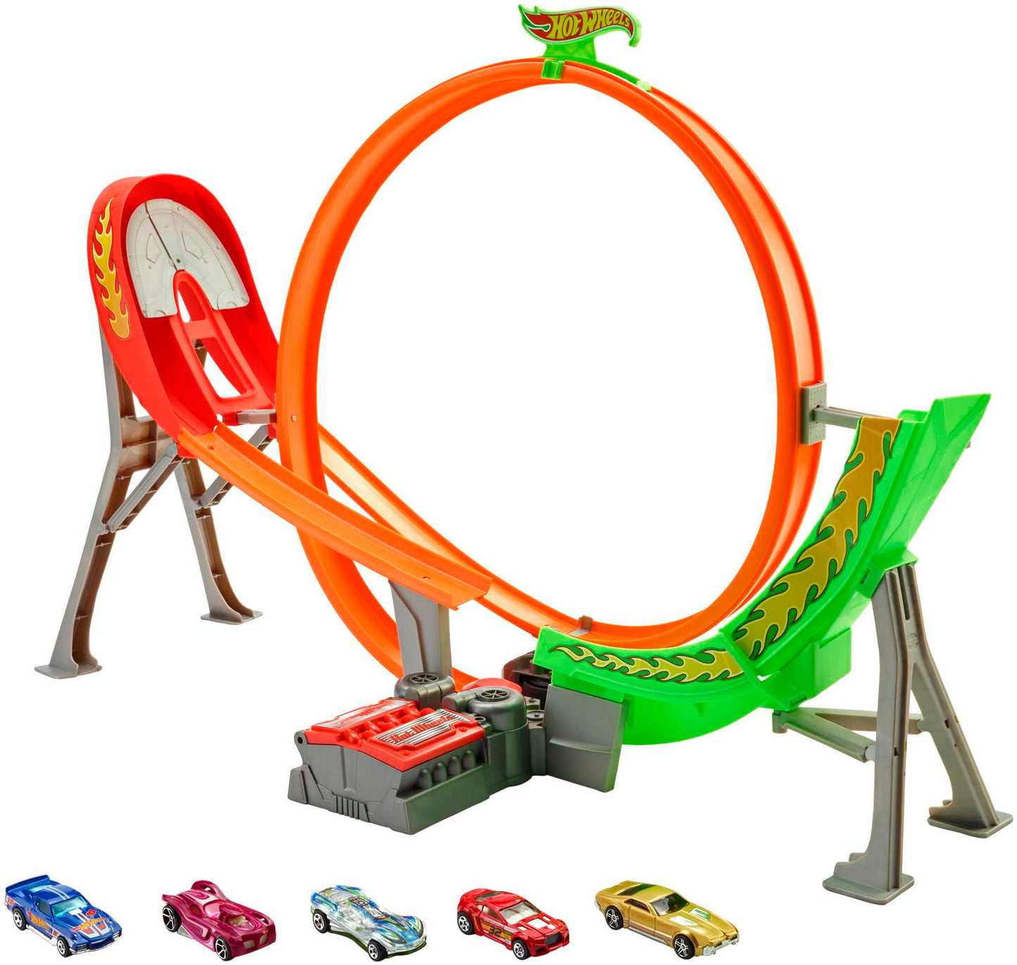 Hot Wheels®  Coffre Piste de Course Motorisée