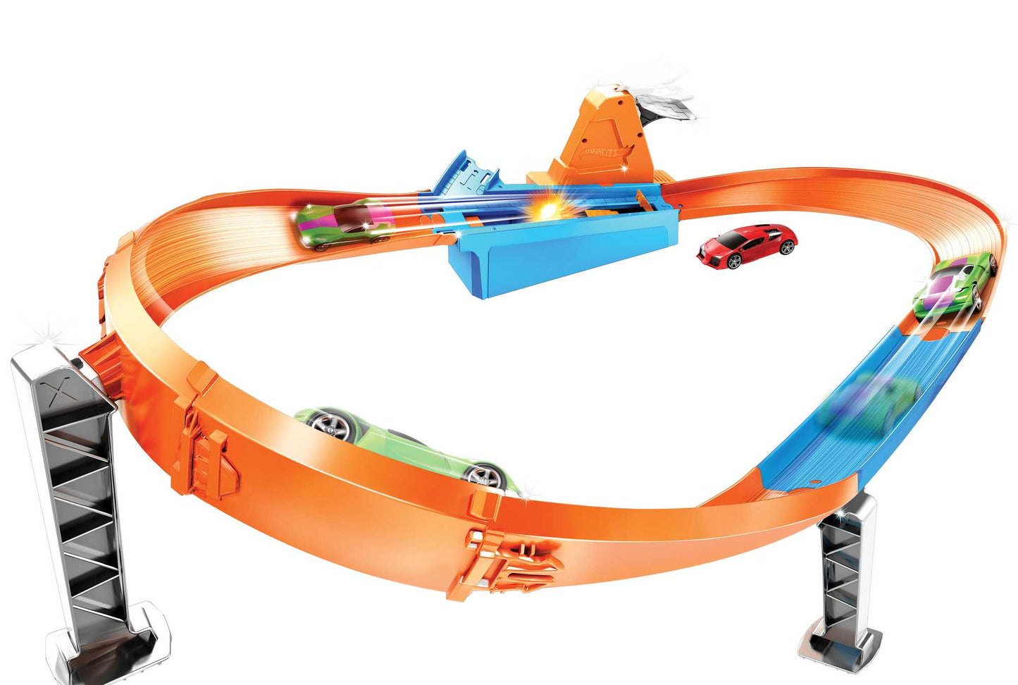 Hot Wheels Action Pista de Brinquedo Campeonato de Rapidez