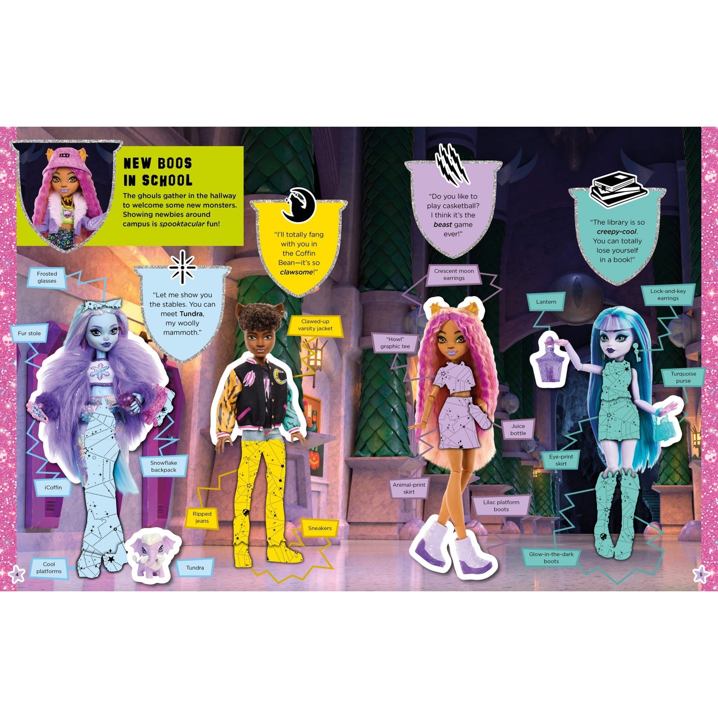 Monster High: Dress-Up Sticker Book (Ages 6+) | Mattel