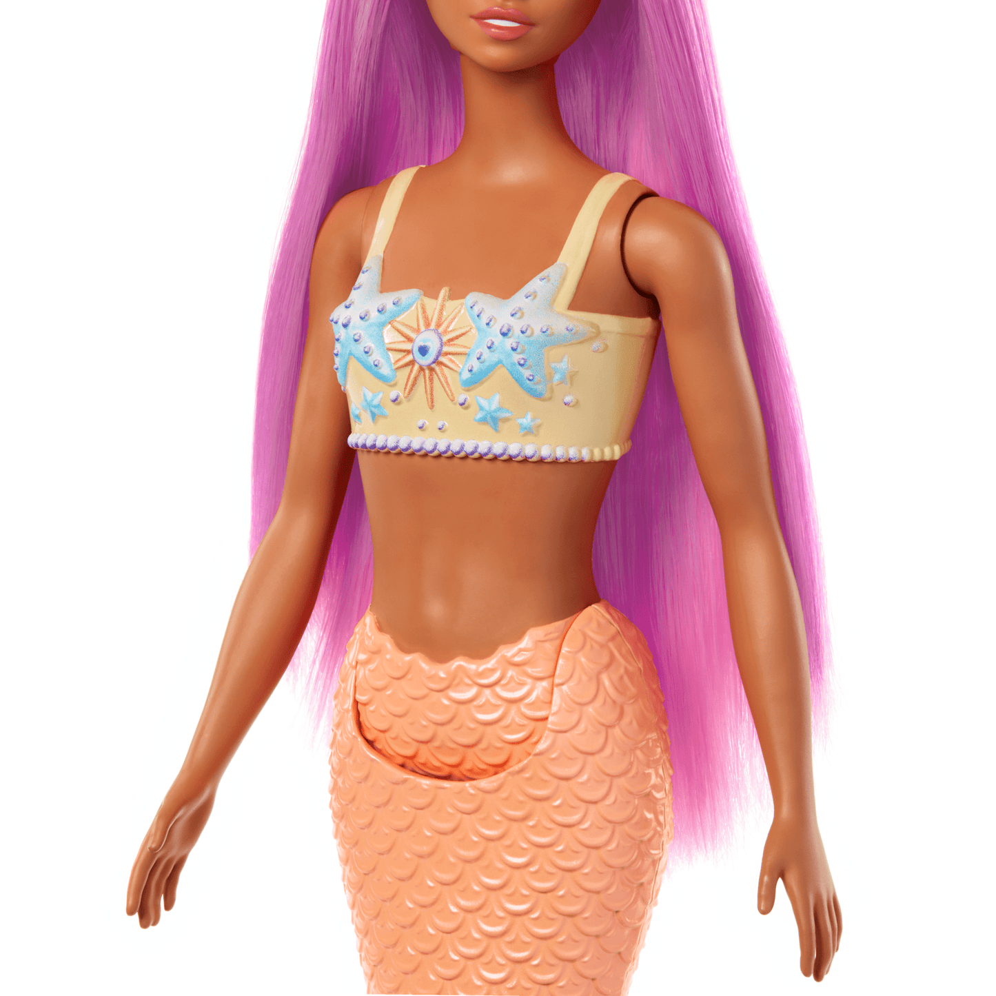 Barbie Mermaid Dolls With Colorful Hair, Tails And Headband Accessories