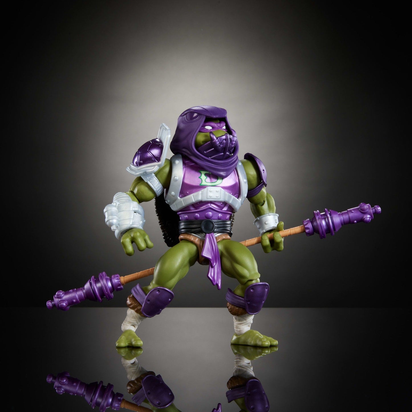 Masters Of Universe Origins Turtles Of Grayskull Donatello Action Figure, Tmnt MOTU Reptile Wars Toy