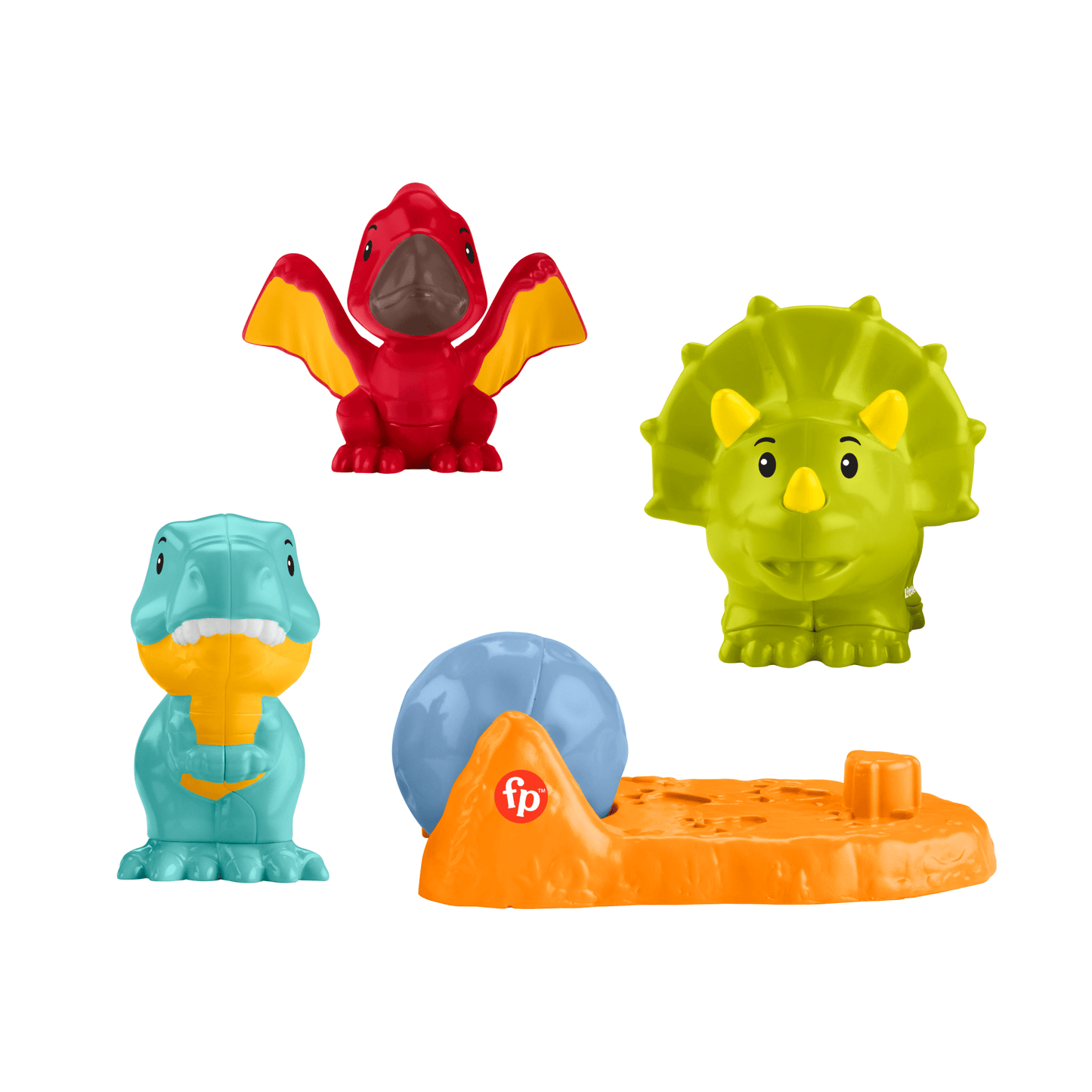 Fisher-Price  Little People  Coffret  Dinosaures Sympathiques