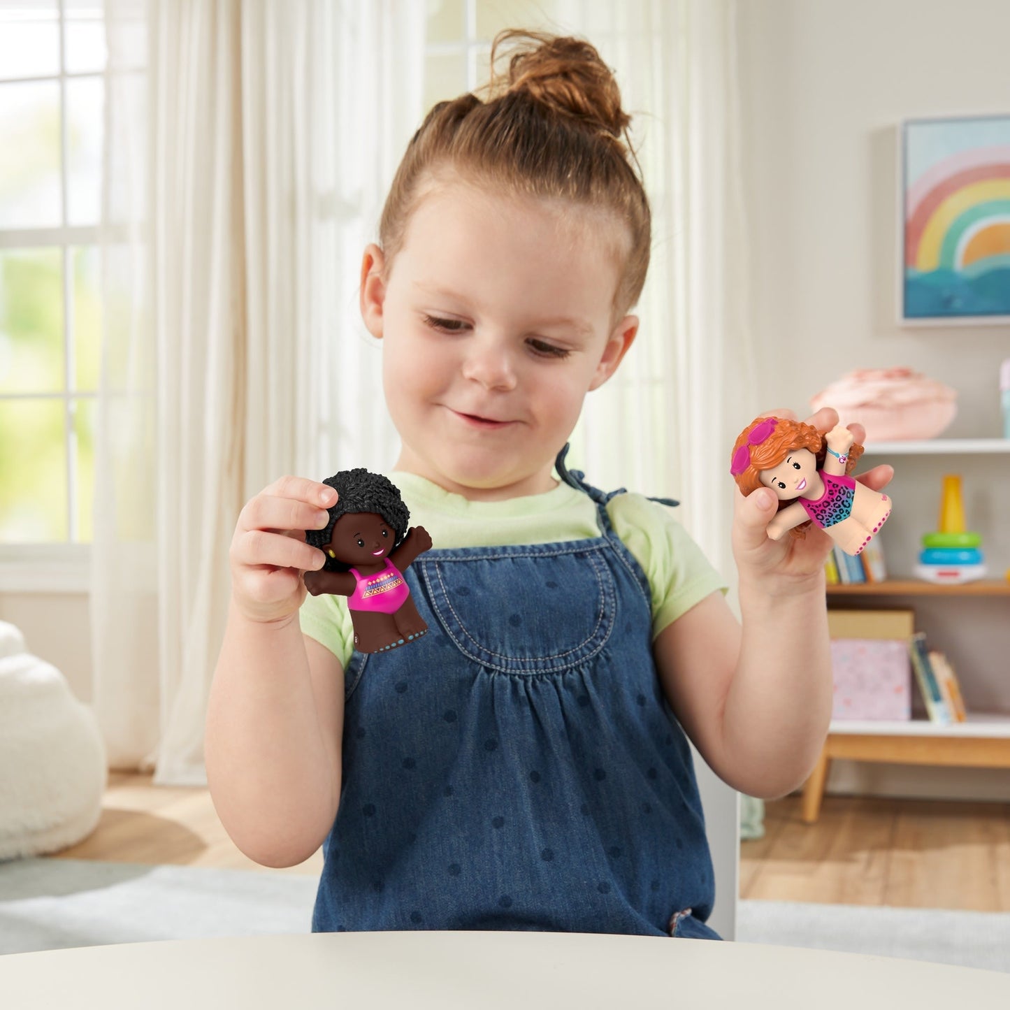 Little People Barbie Coffret Figurines Baignade 2 Jouets