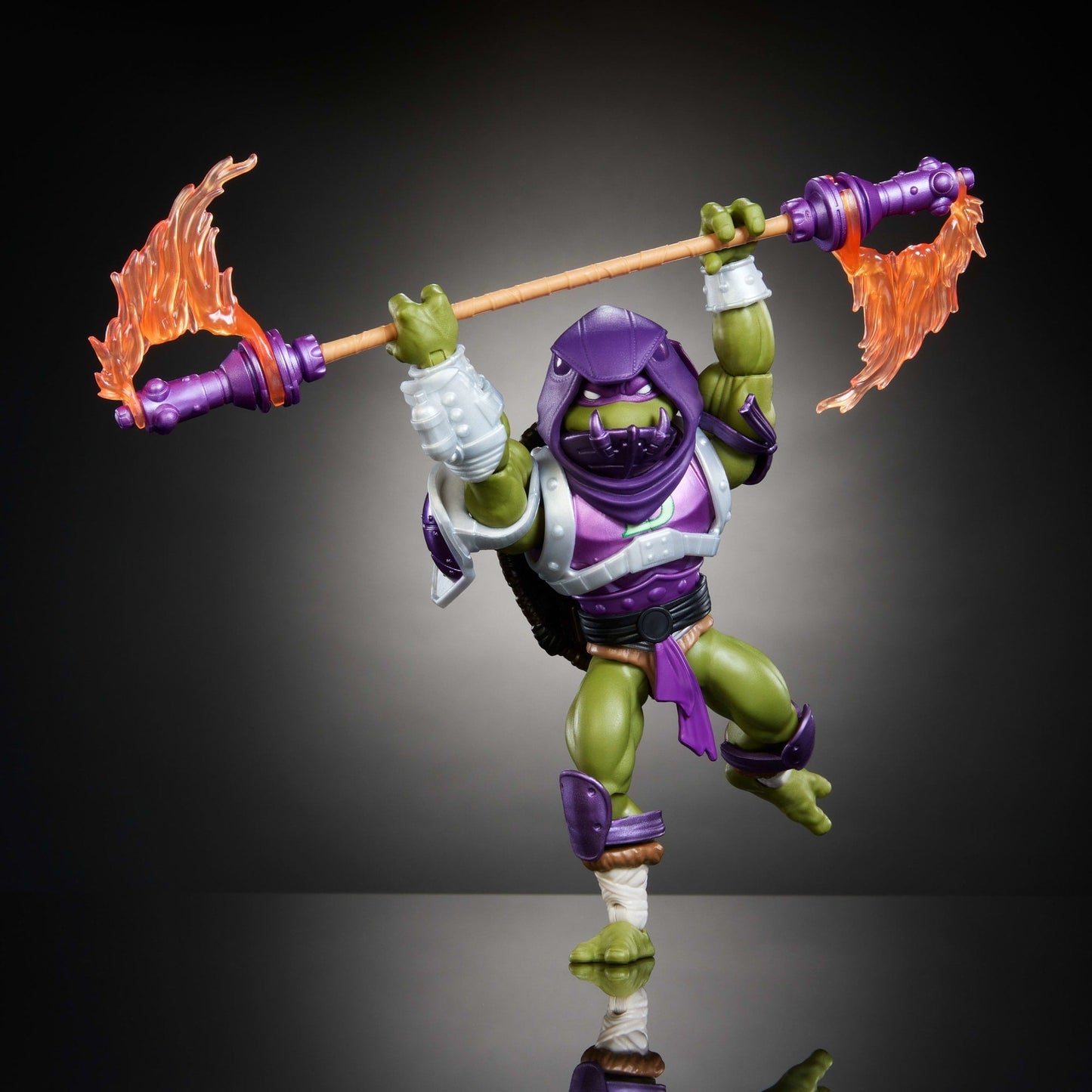 Masters Of Universe Origins Turtles Of Grayskull Donatello Action Figure, Tmnt MOTU Reptile Wars Toy