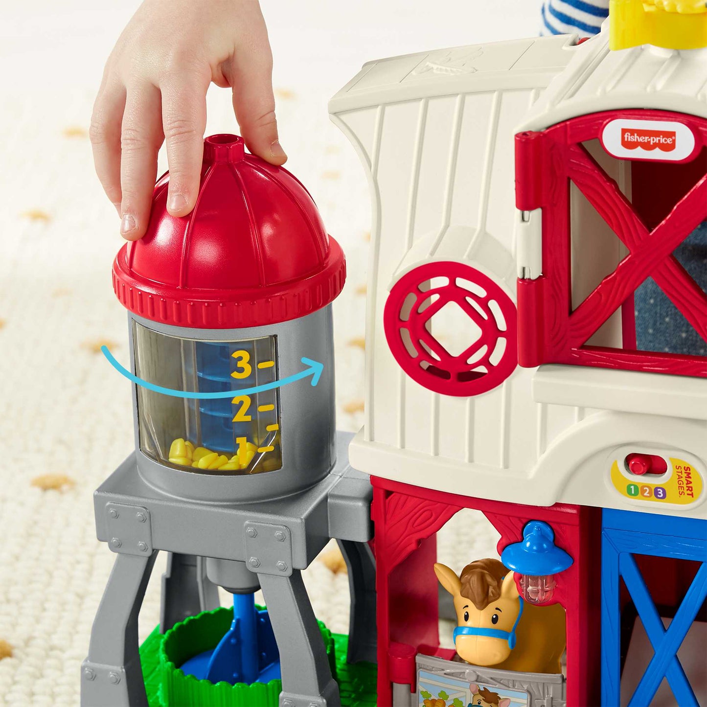Little People Brinquedo para Bebês Cuidados com Animais de Fazenda