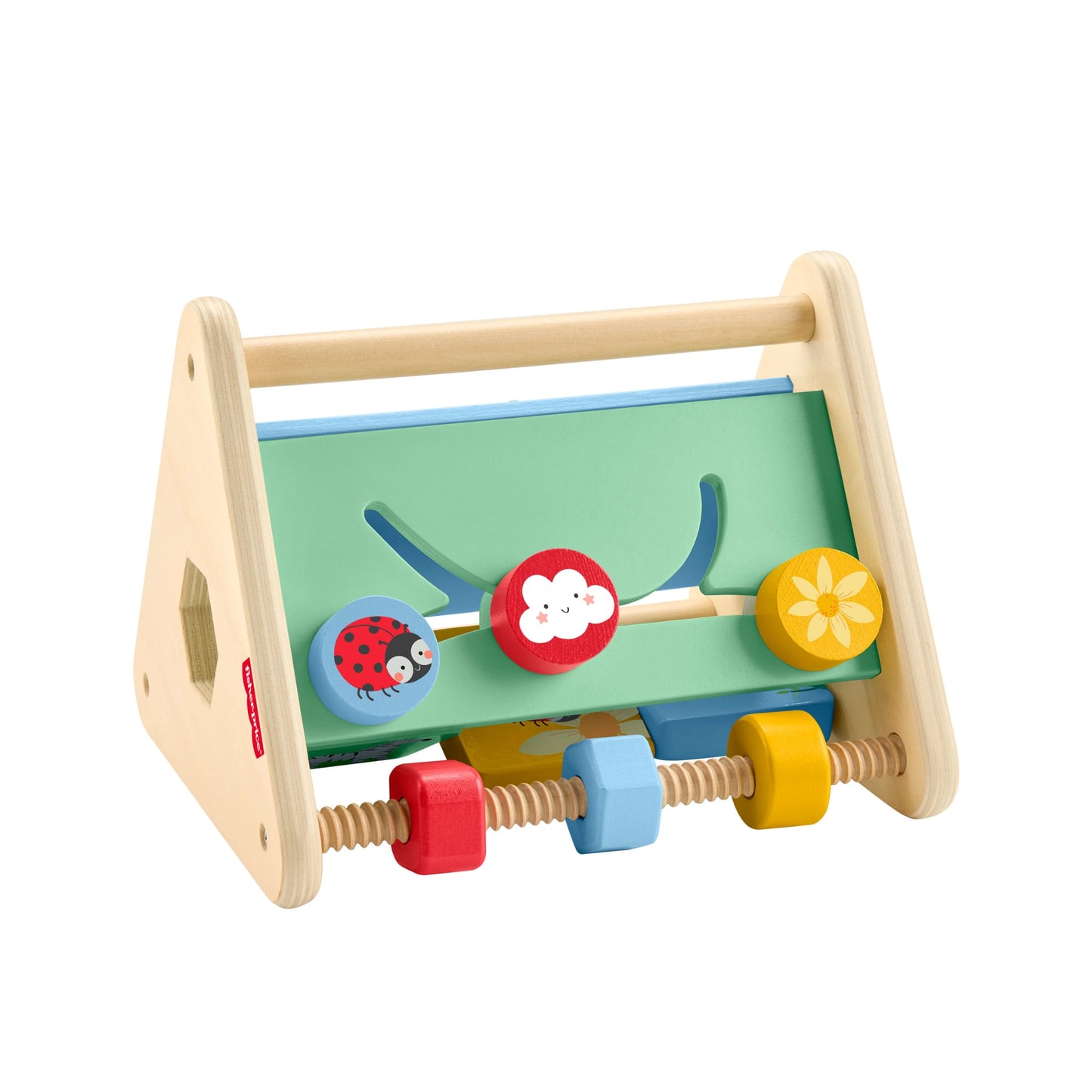 Fisher-Price  Triangle D’Activités en Bois, 1Élément en Bois