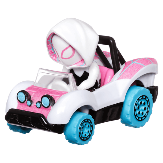 Hot Wheels RacerVerse Veículo de Brinquedo Spider-Gwen