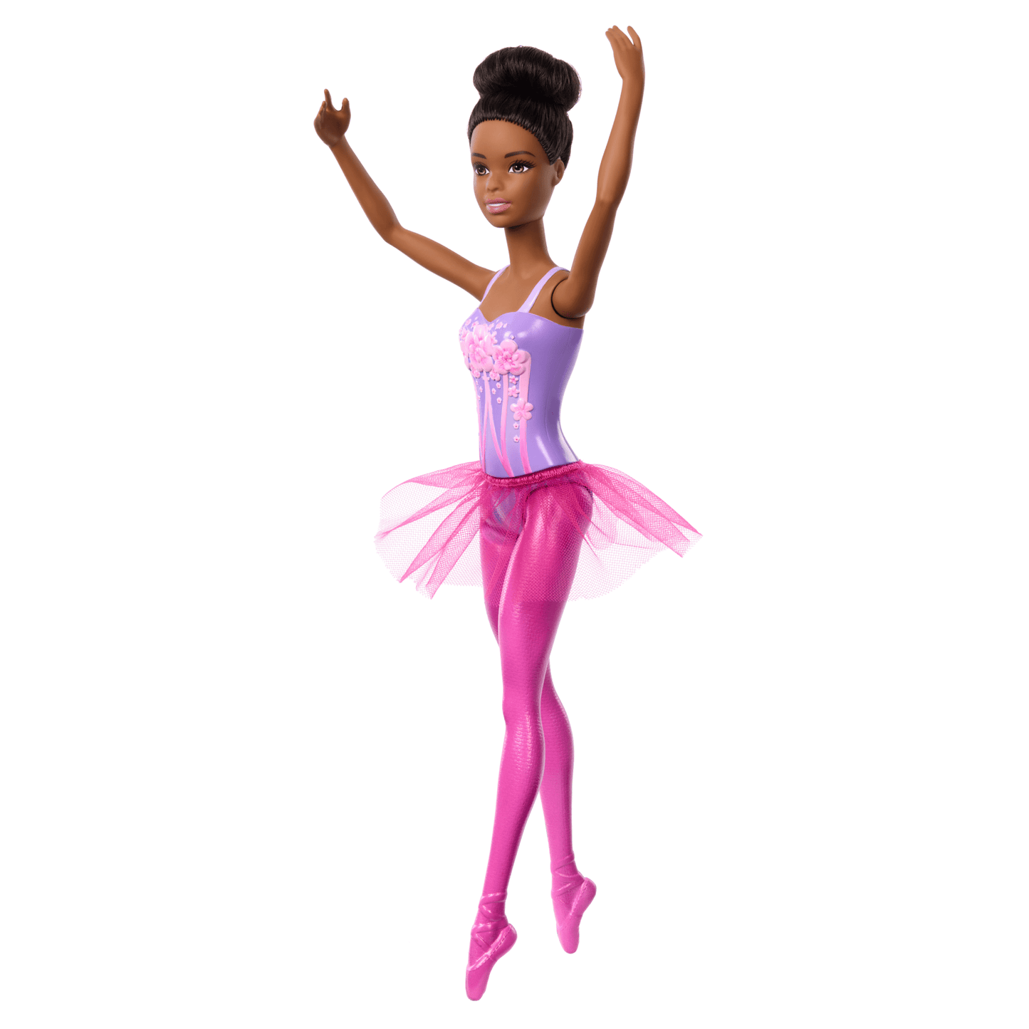 Barbie-Barbie Ballerine-Poupée Brune Avec Tutu Amovible Violet