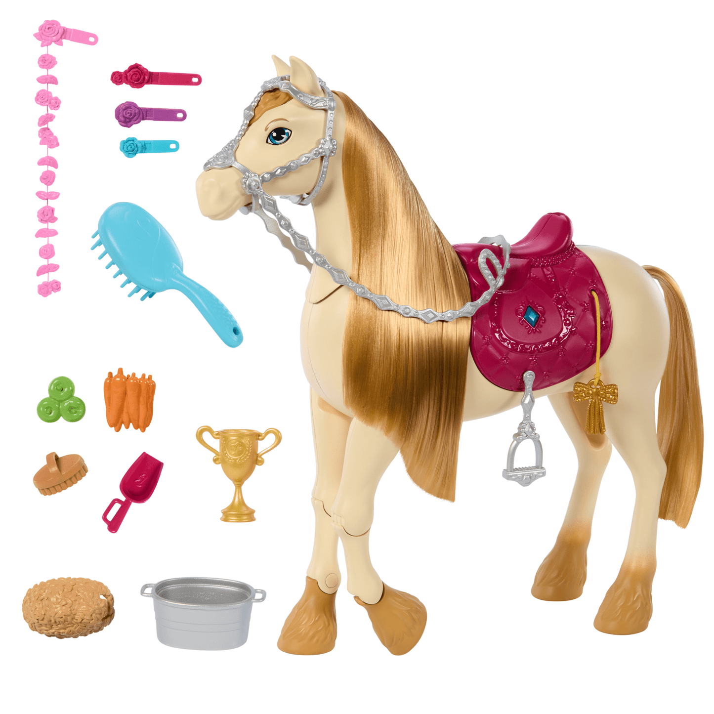 Barbie Mysteries: The Great Horse Chase interactive Toy Horse With Sounds, Music & Accessories