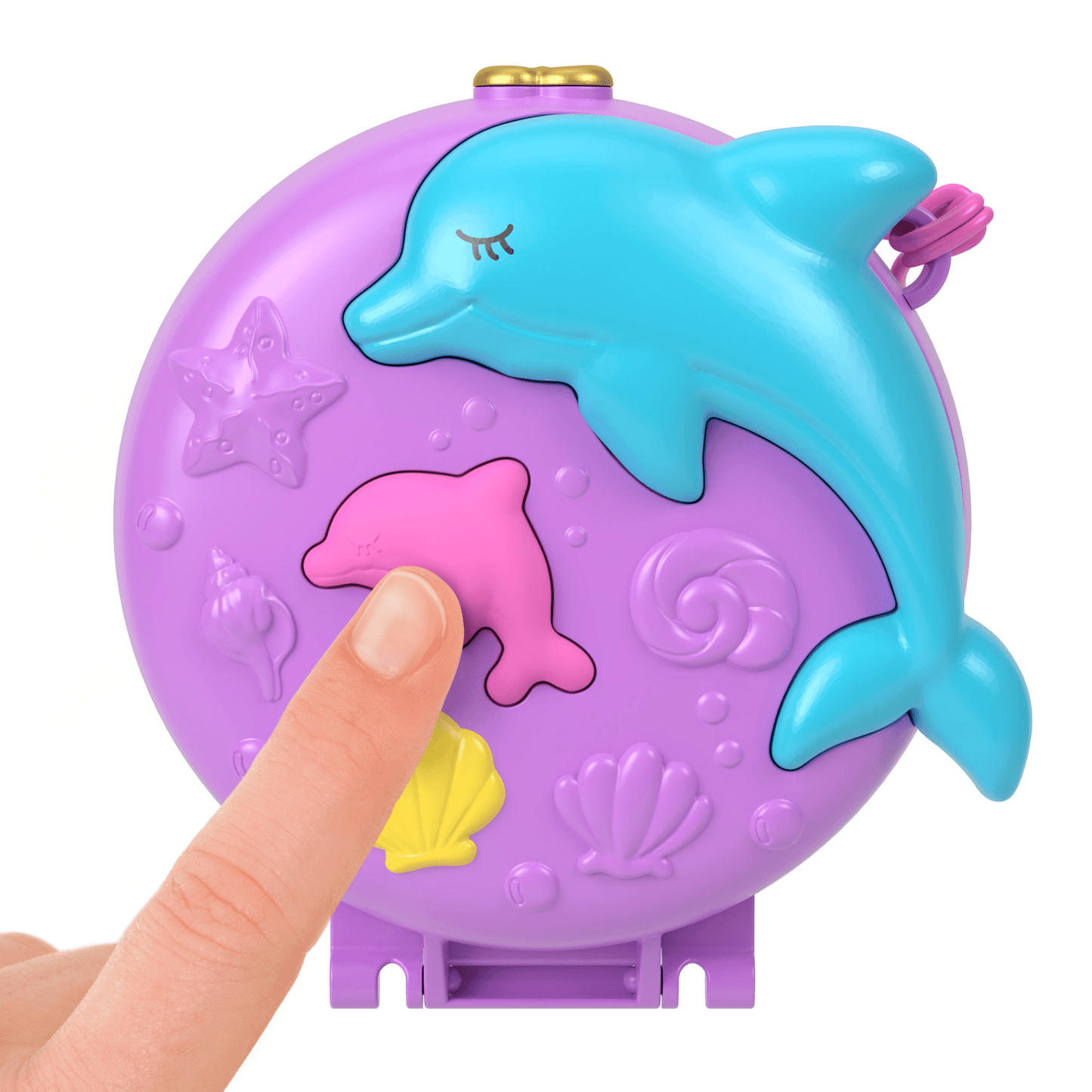 Polly Pocket  Coffret  Sauvetage du Dauphin, 2Micro-Poupées, Anim.