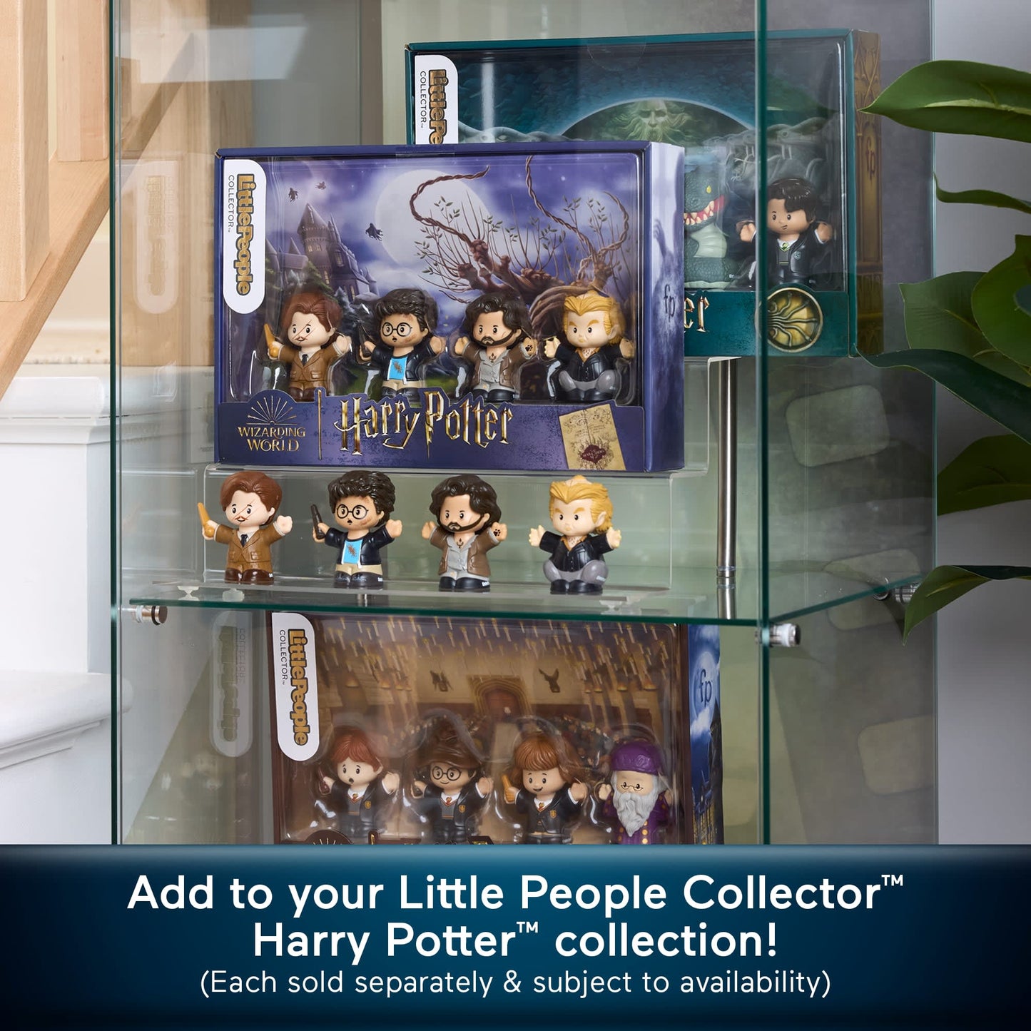 Fisher-Price Little People Collector Harry Potter And The Prisoner Of Azkaban Special Edition Set, 4 Figures