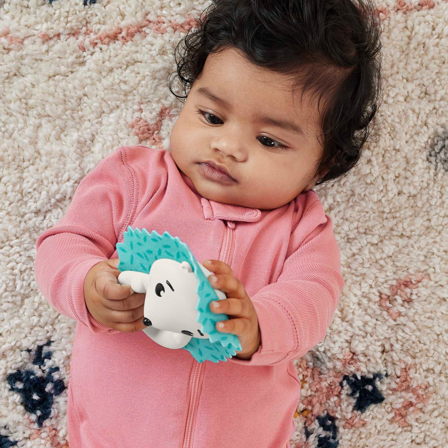 Fisher-Price Baby Sonaja para Bebés Sensimals Erizo
