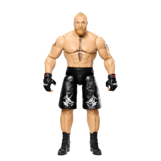 WWE Brock Lesnar Action Figure, 6-inch Collectible Superstar With Articulation & Life-Like Look