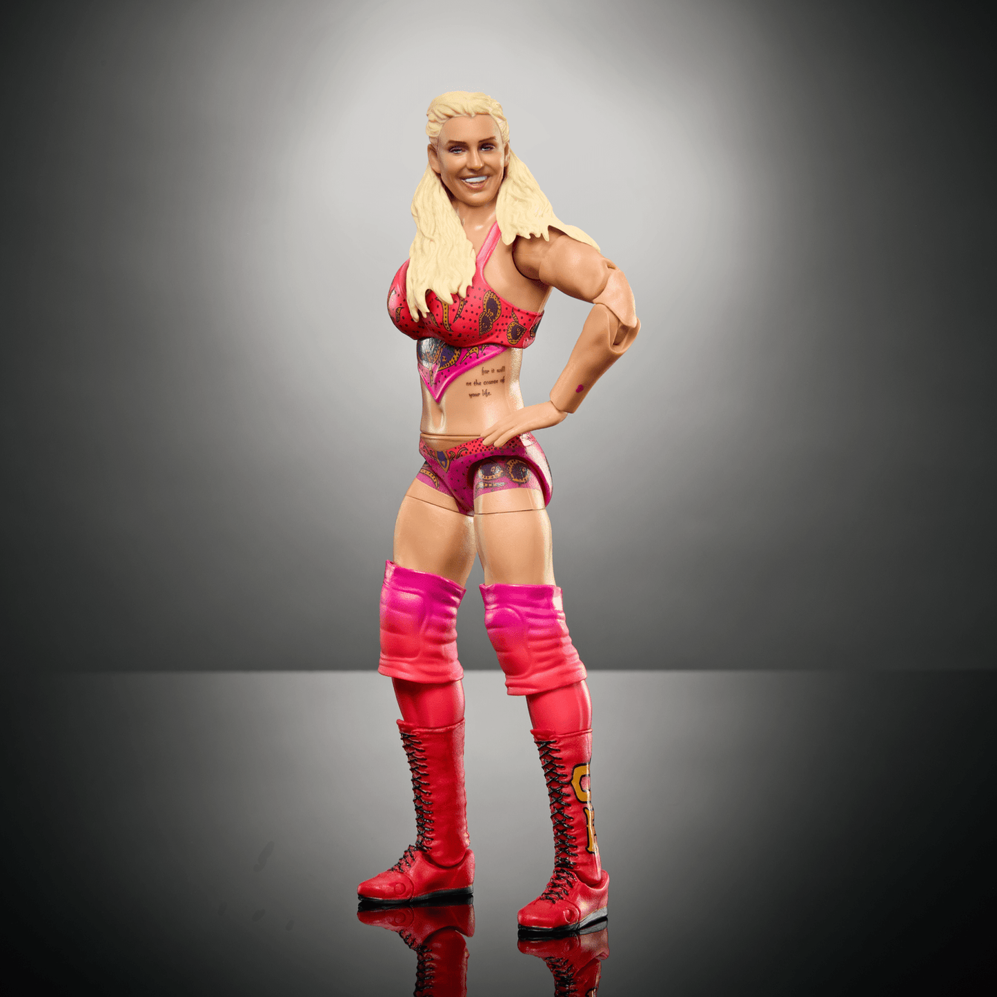 WWE Ultimate Edition Charlotte Flair Action Figure & Accessories Set, 6-Inch Collectible, 30 Articulation Points