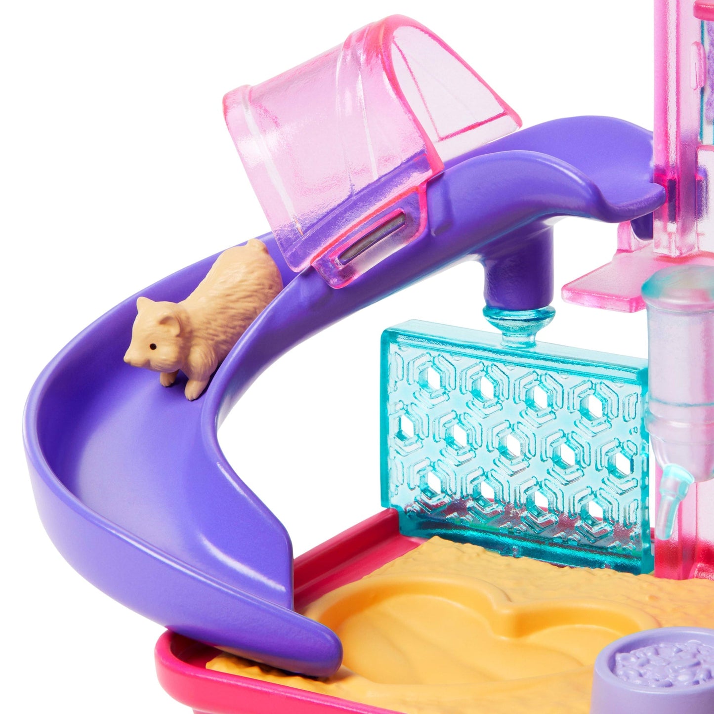 Barbie World  Coffret de Jeu  Terrain de Jeu Pour Hamsters, 9Acc.