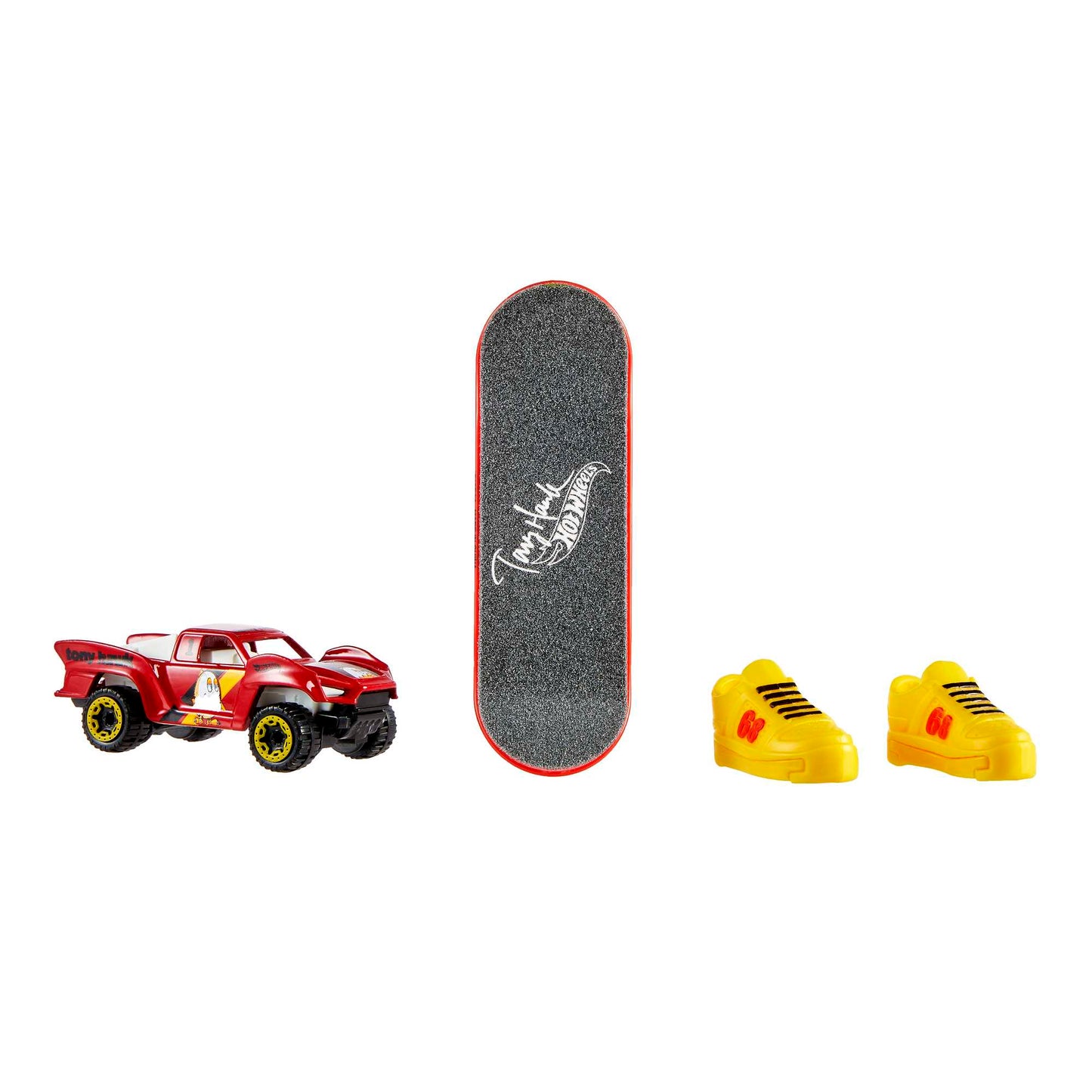 Hot Wheels Skate Vehículo de Juguete Patineta de Colección BIRD IS THE WORLD™ + HW BAJA TRUCK™ Con Diecast