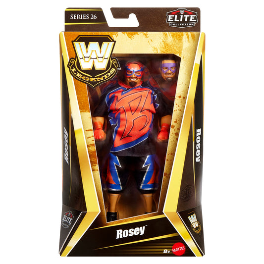 Wwe  Collection Elite  Legends  Série26  Figurine  Rosey