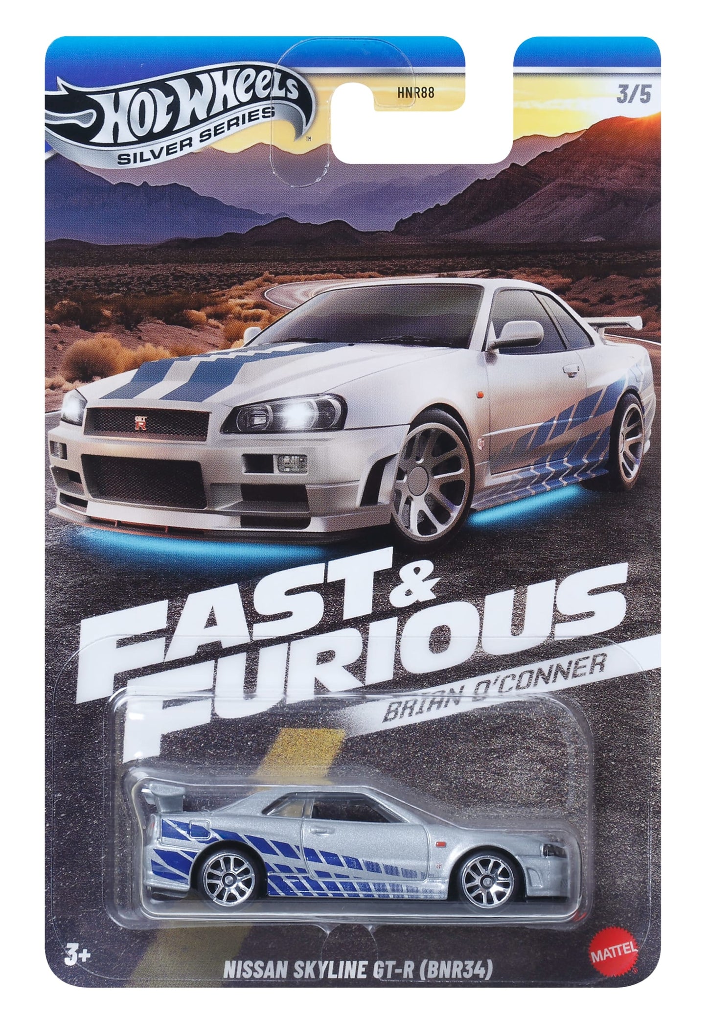 Hot Wheels Collector Vehículo de Colección Fast & Furious Nissan Skyline
