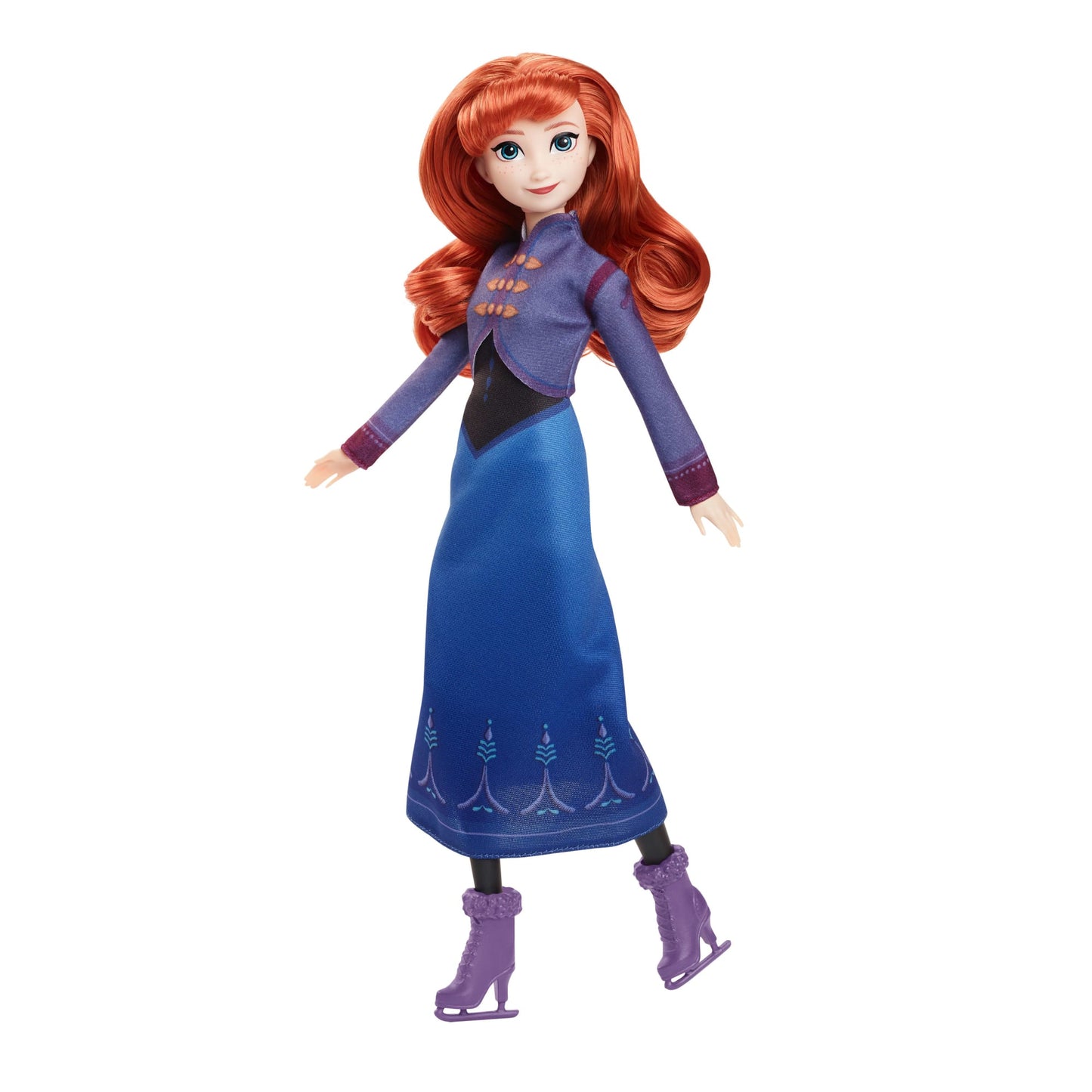 Disney Frozen Ice-Skating Anna Fashion Doll With Skates & Shoes inspired By Frozen: Winter Festival