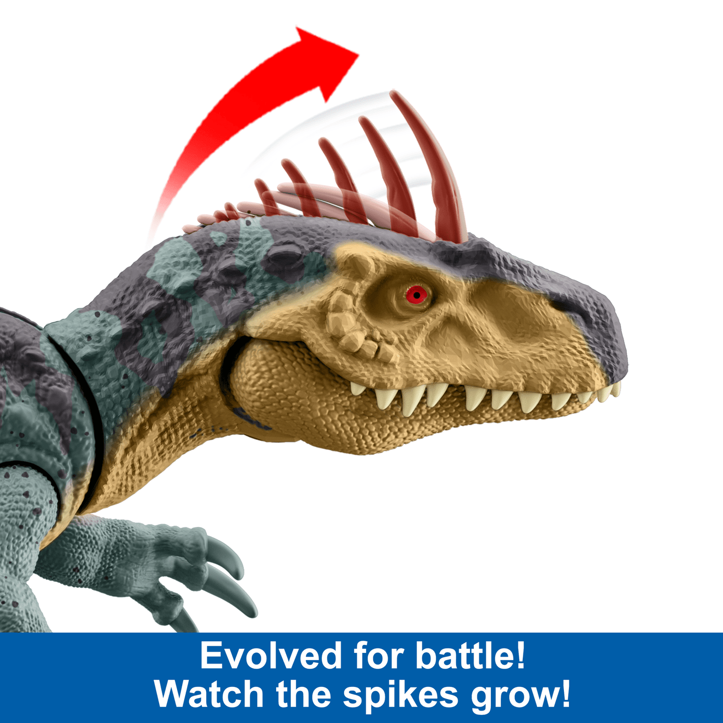 Jurassic World Gigantic Trackers Neovenator Dinosaur Action Figure Toy, Large Species