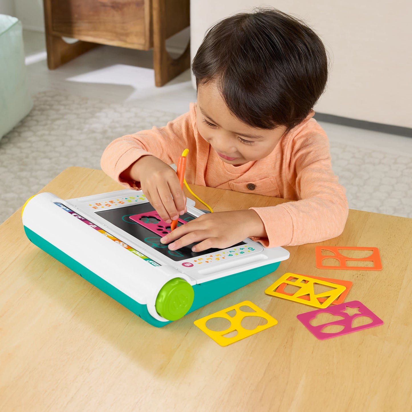 Fisher-Price-Bureau Apprentissage et dessin-Tablette Écriture,