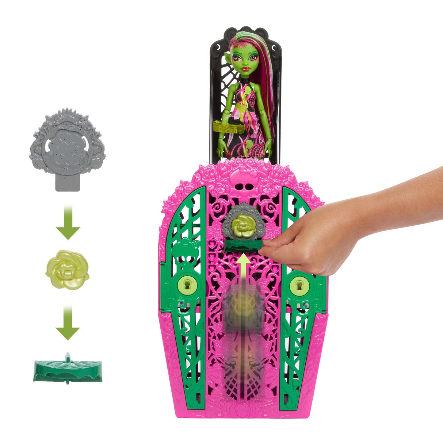 Monster High Muñeca Skulltimate Secrets Garden Mysteries Venus
