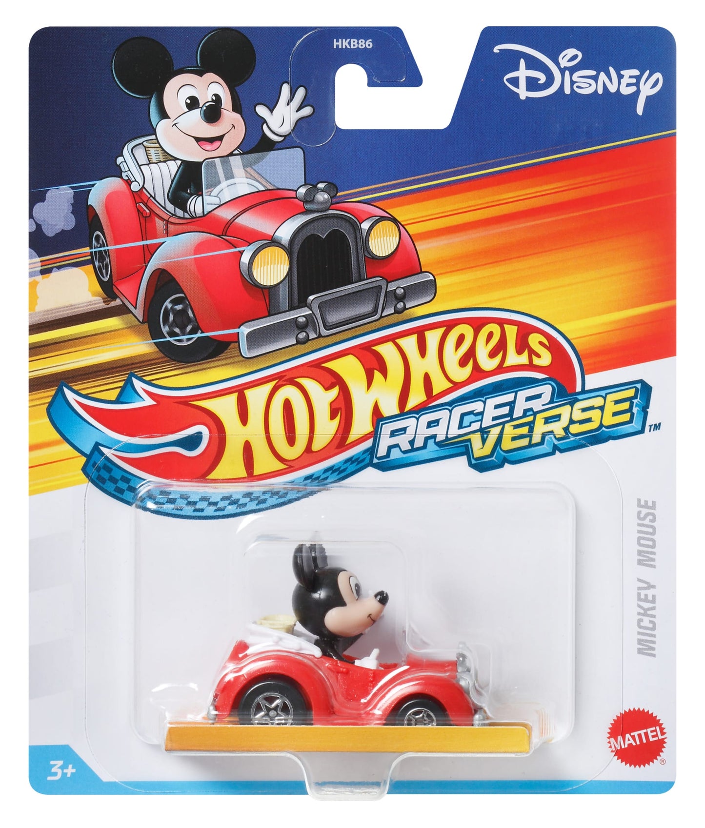 Hot Wheels RacerVerse Veículo de Brinquedo Mickey Mouse