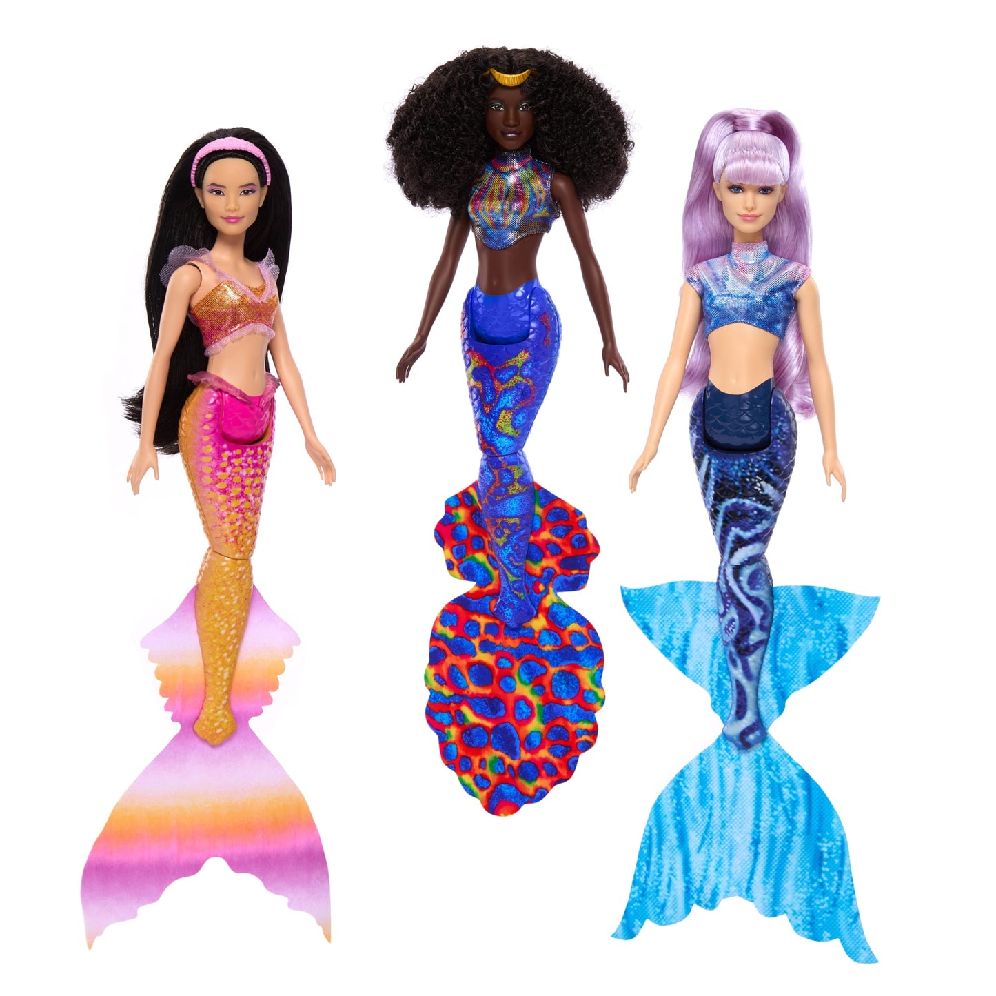 Disney The Little Mermaid Ultimate Ariel Sisters Doll 7-Pack, Set With 7 Fashion Mermaid Dolls
