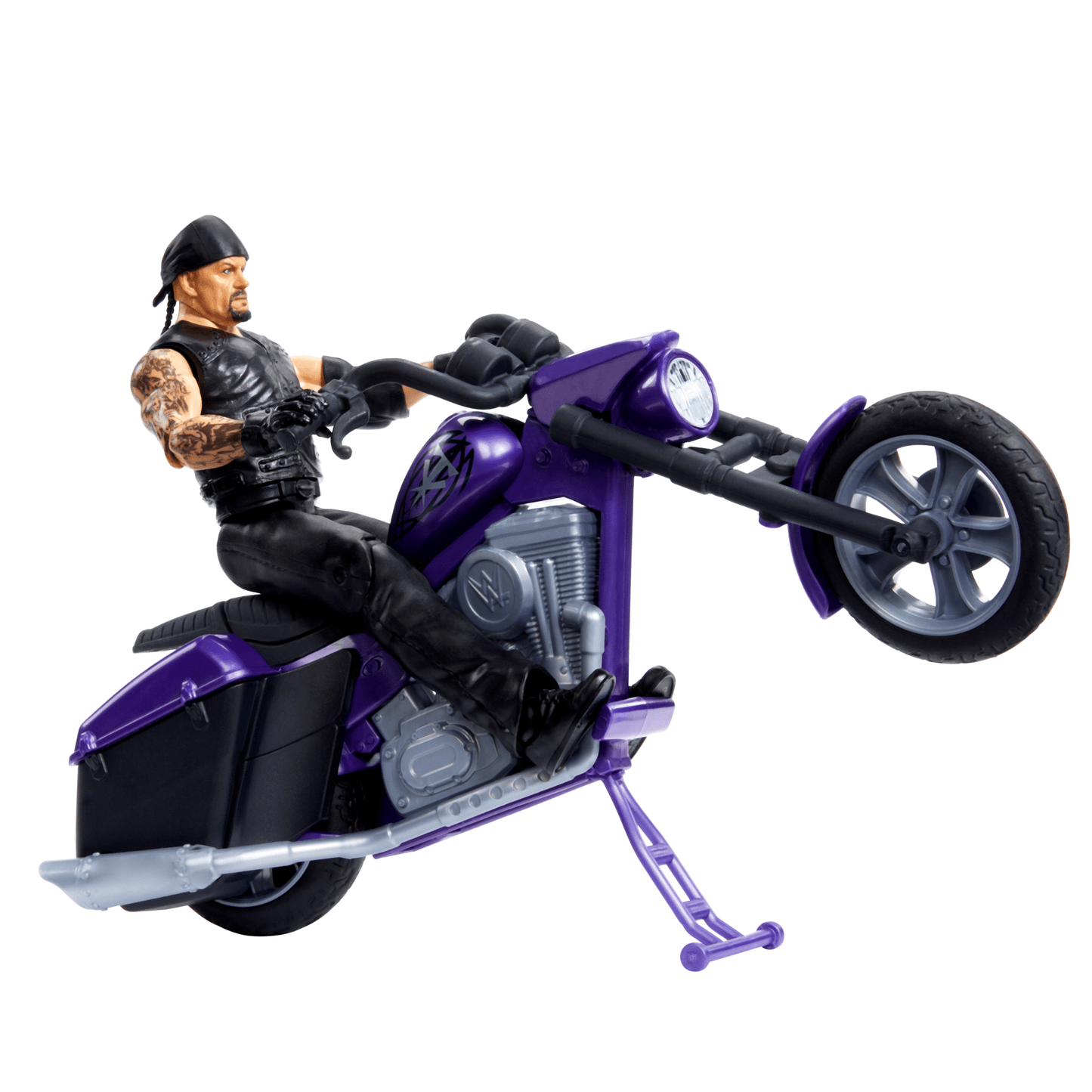 Wwe  Wrekkin’  Véhicule et Fig.  Boneyard Slamcycle et Undertaker