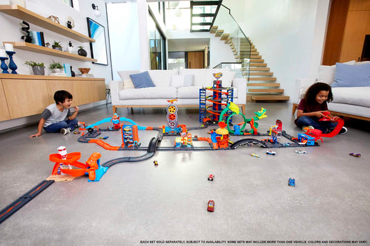 Hot Wheels City Pista de Juguete Paquete para Construcción