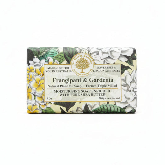 Wavertree & London Soap Frangipani & Gardenia 200g