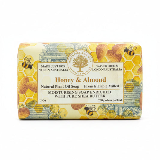 Wavertree & London Soap Honey & Almond 200g