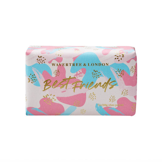 Wavertree & London Soap Best Friends - Pink Peony Fragrance Soap Bar 200g