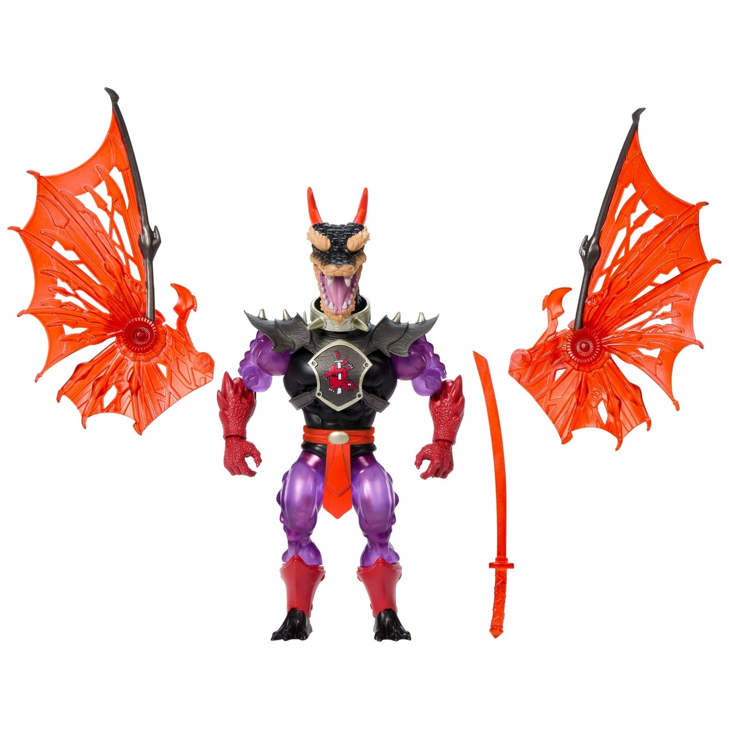 Masters Of Universe Origins Turtles Of Grayskull Ninjor Action Figure, Tmnt MOTU Reptile Wars Toy