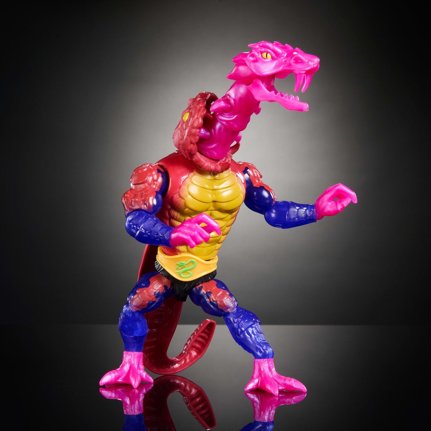 Masters Universe Origins Turtles Of Grayskull Rattlor Action Figure, Tmnt MOTU Reptile Wars Toy