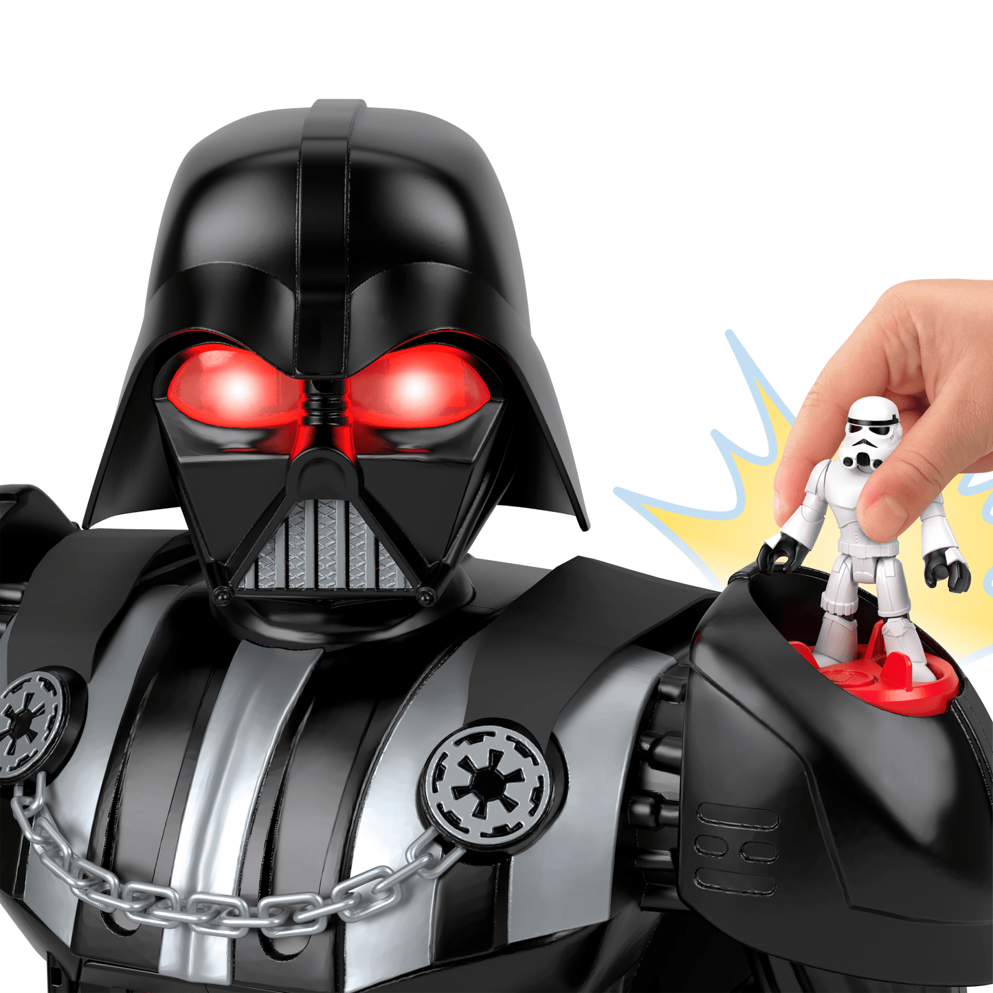 Imaginext Star Wars Figura de Acción Darth Vader Bot