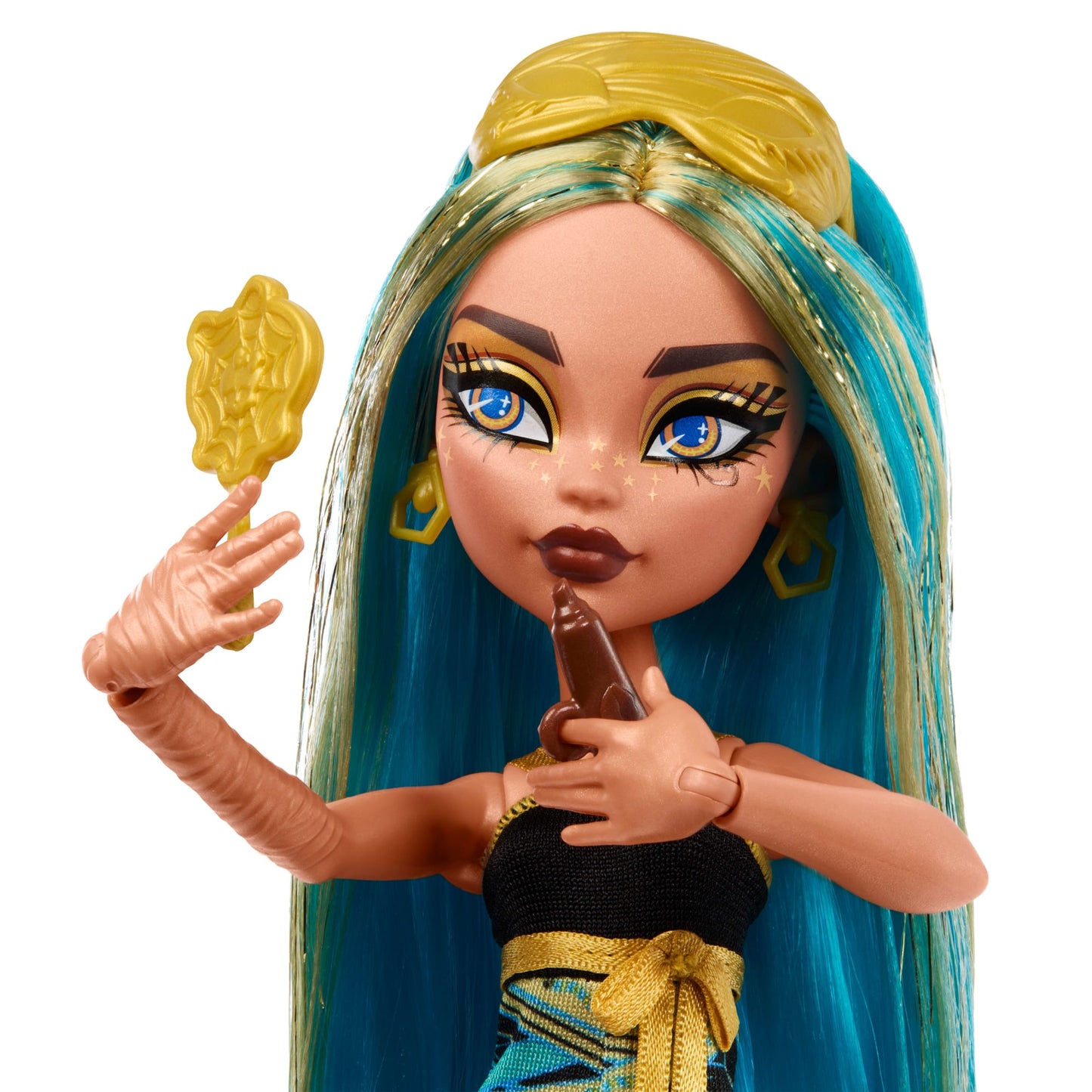 Monster High Muñeca Reveal Pijamas Monstruosas Cleo
