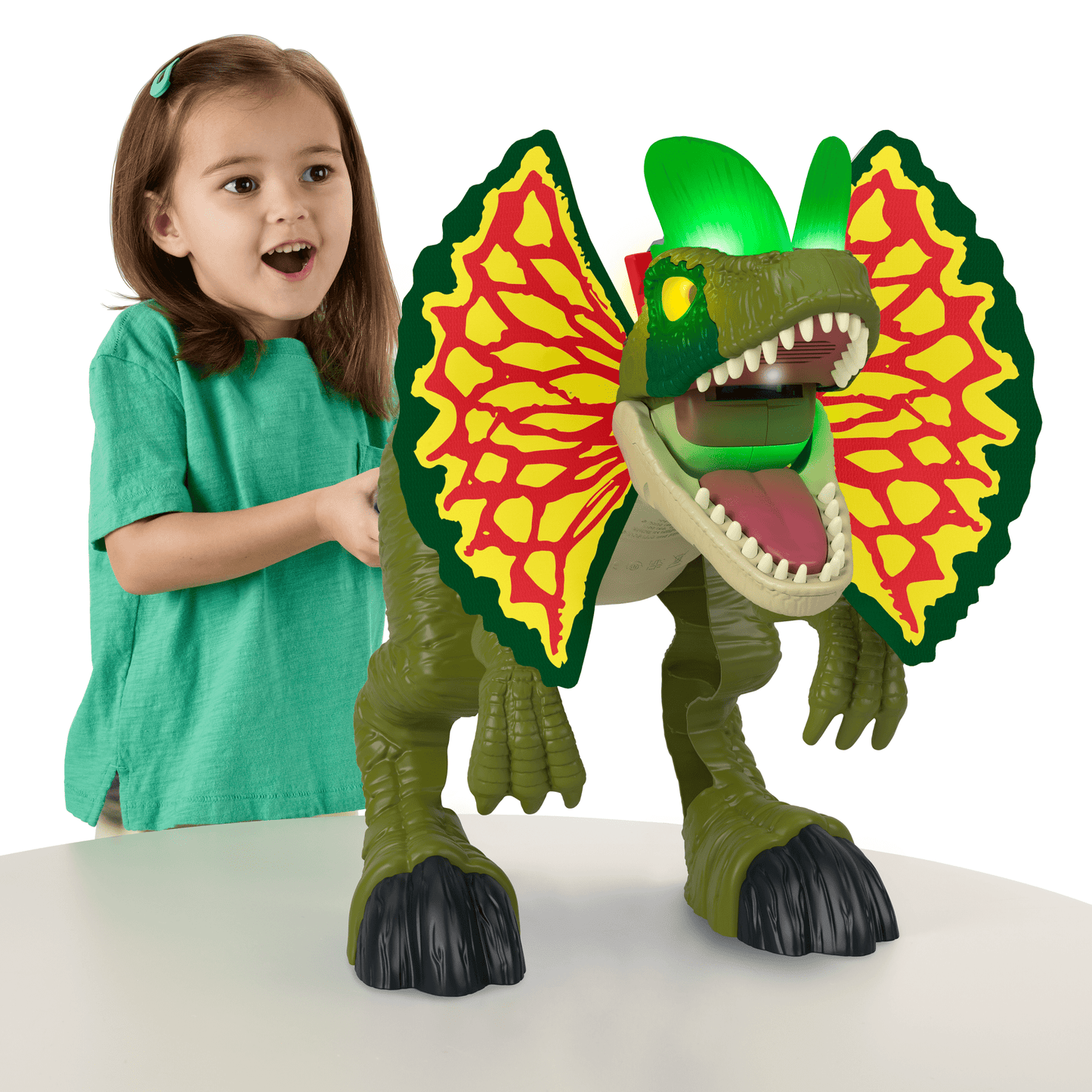 Imaginext Jurassic World Dinossauro de Brinquedo Dilophosaurus