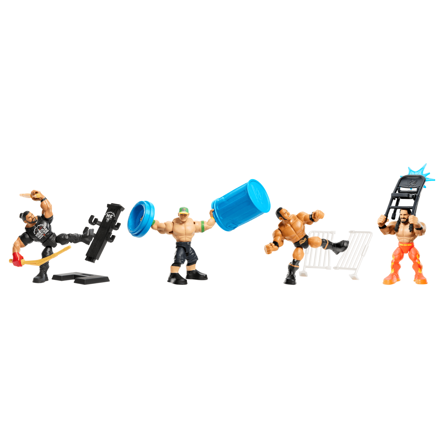 Wwe  Knuckle Crunchers  Figurine Articulée et Access.  John Cena