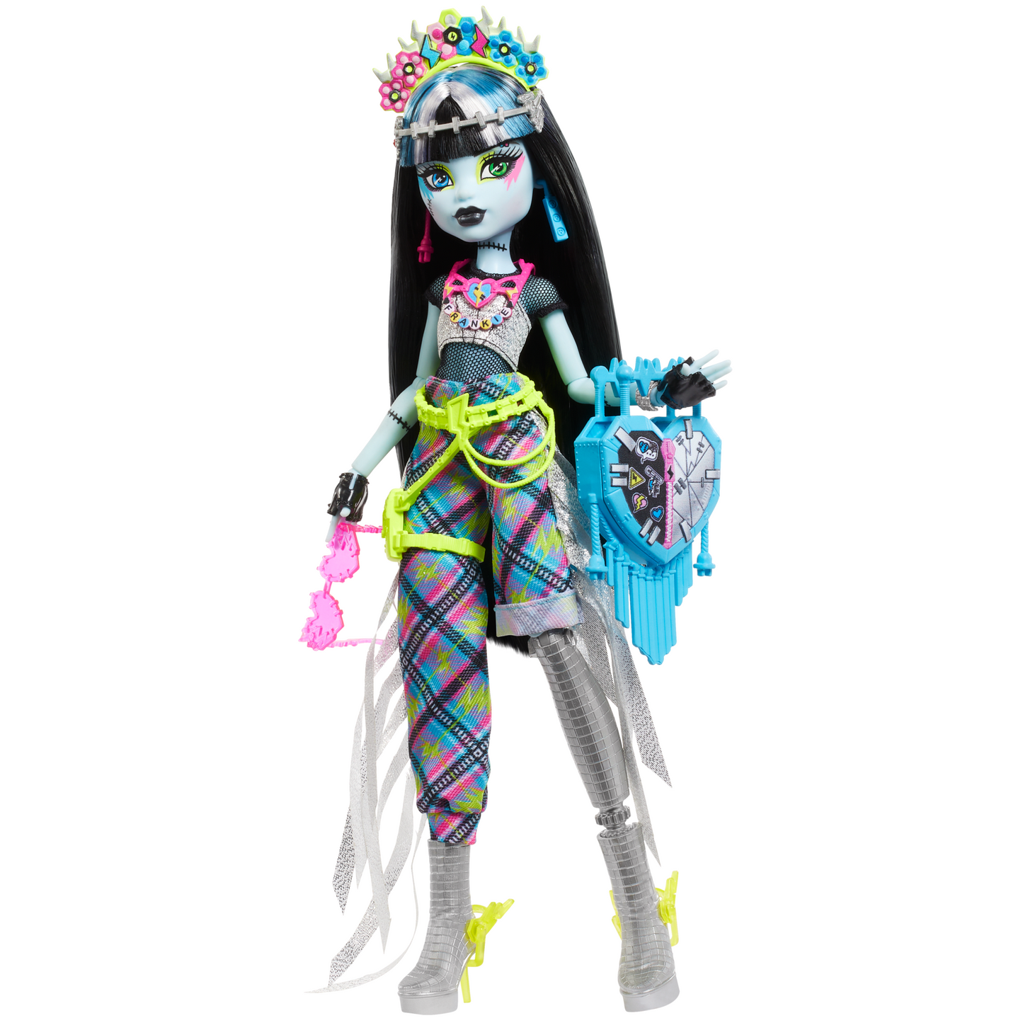 Monster High-Poupée Frankie Stein Monster Fest-Poupée et Accessoires
