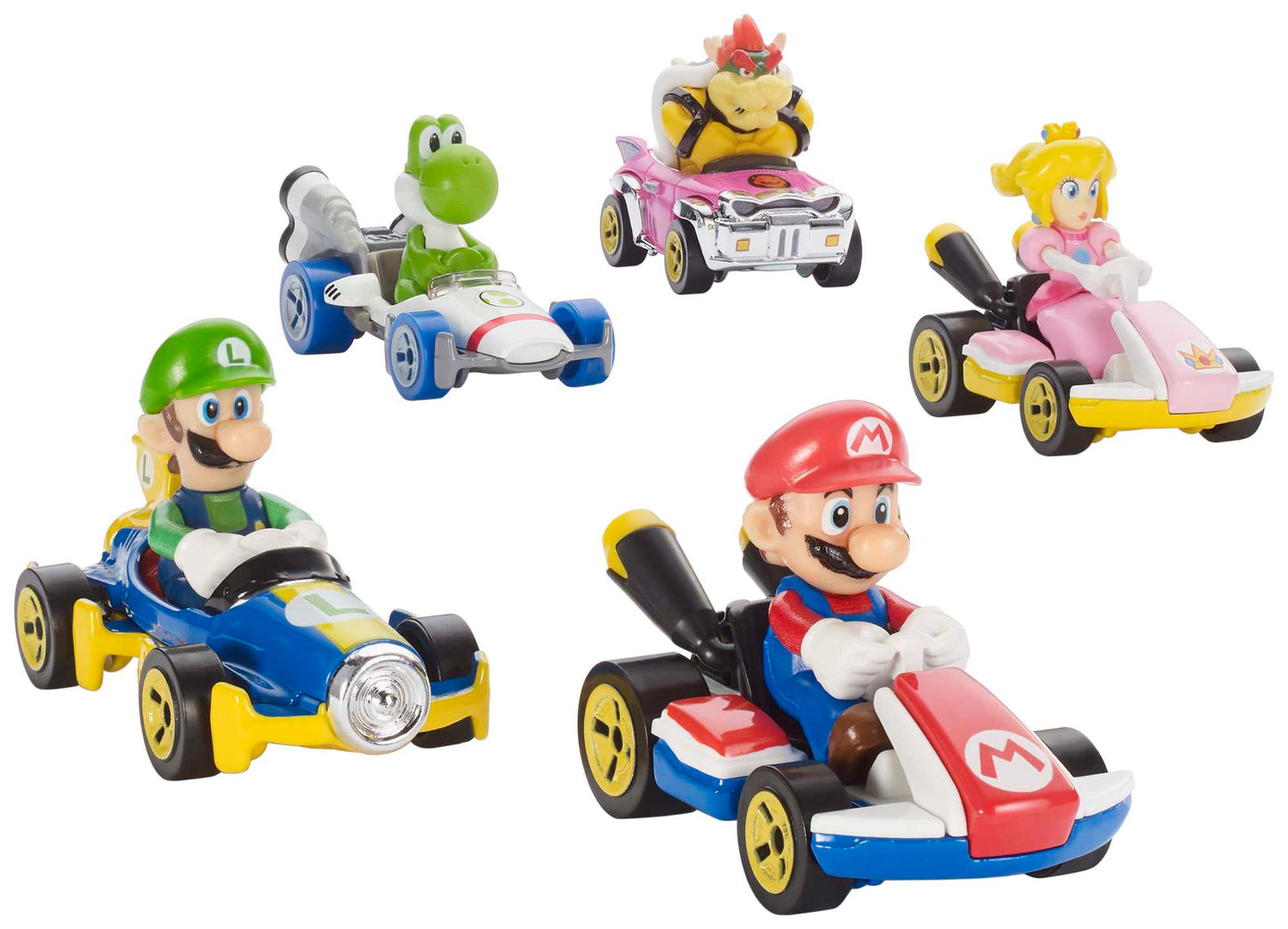 Hot Wheels Mario Kart Vehículo de Juguete Bowser Badwagon
