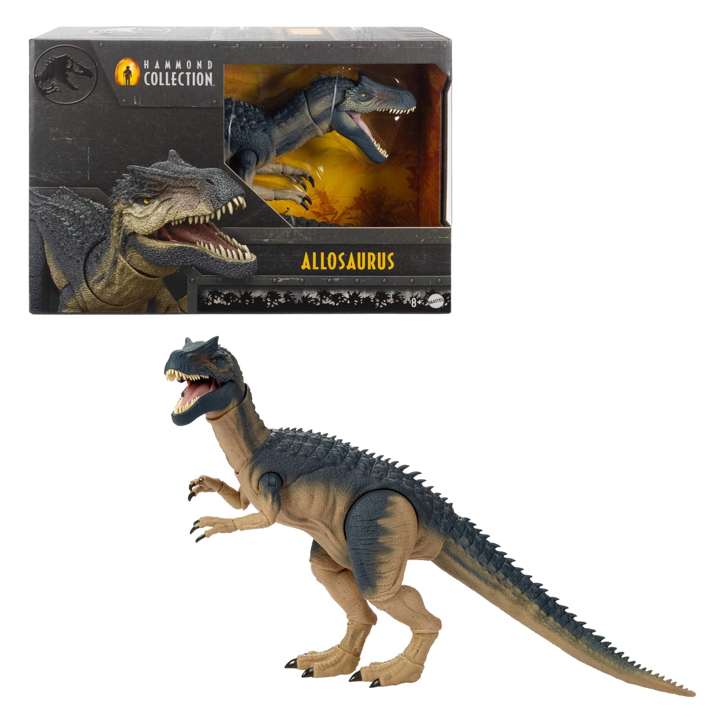 Jurassic World Dinossauro de Brinquedo Hammond Collection Allosaurus
