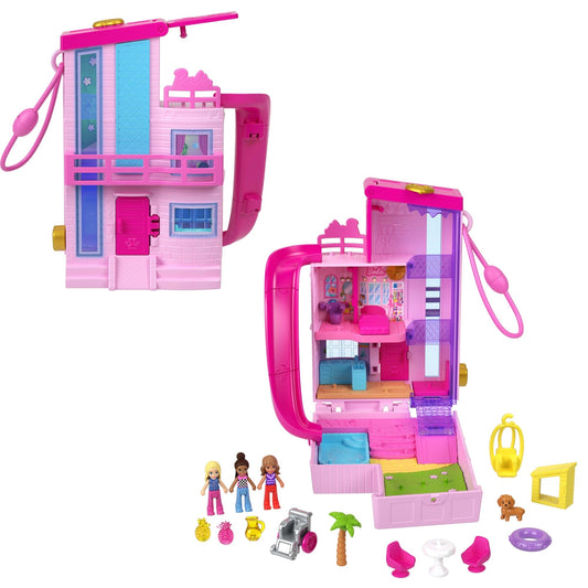 Polly Pocket Set de Juego Compacto Mundo Sorpresa Barbie